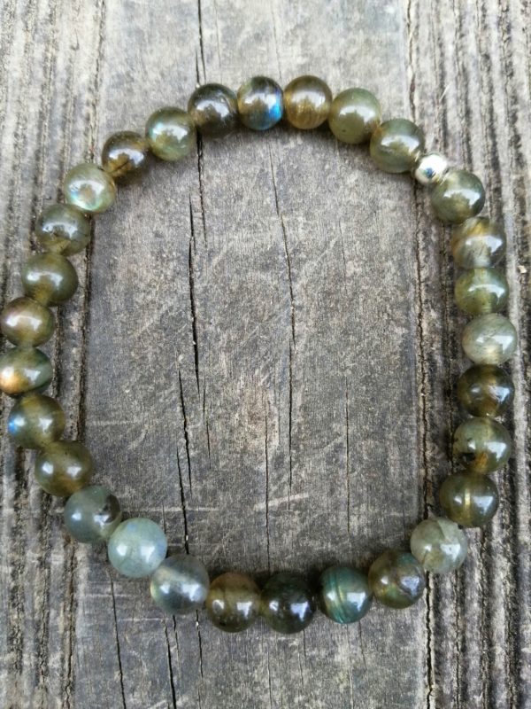 Bracelet femme en labradorite