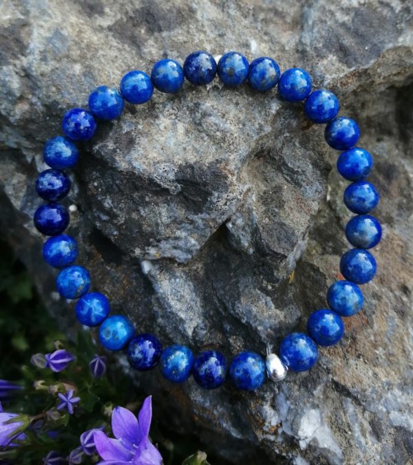 Bracelet femme en lapis-lazuli