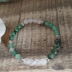 Bracelet femme "Chakra cœur"