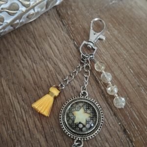 Porte-clé en Citrine