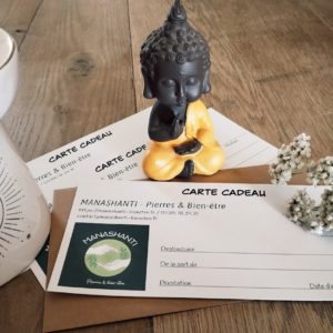 Carte Cadeau Manashanti